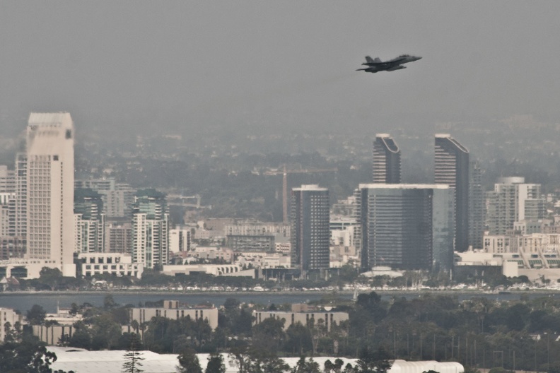 316-7039 Navy Jet_ Downtown_ from Point Loma.jpg